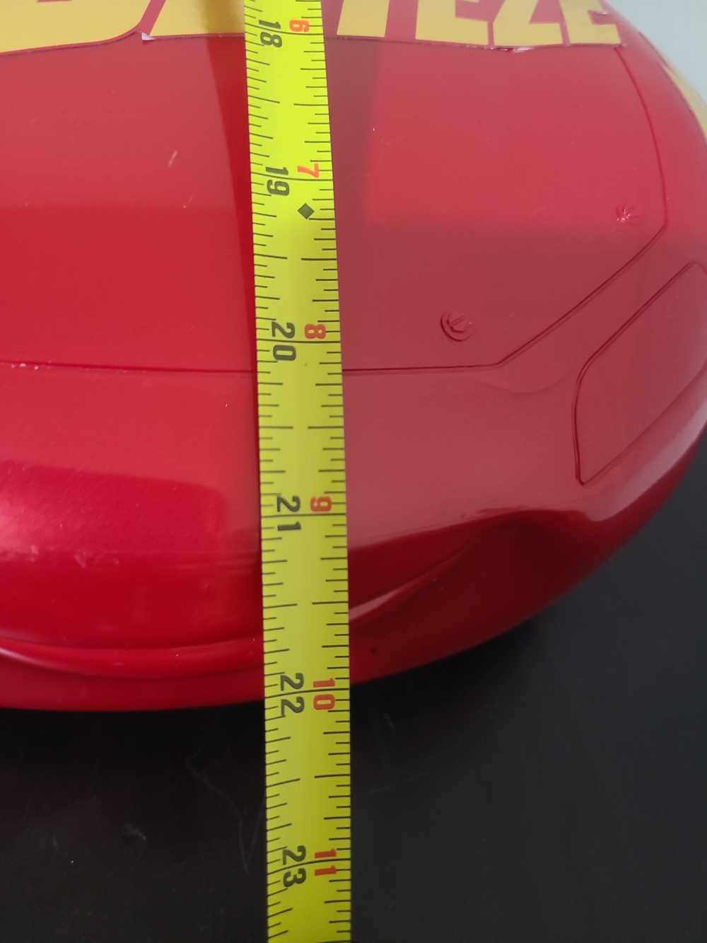 Disney Pixar Cars Jumbo Lightning McQueen 20" Diecast Plastic See Pics For Cond - Picture 8 of 10